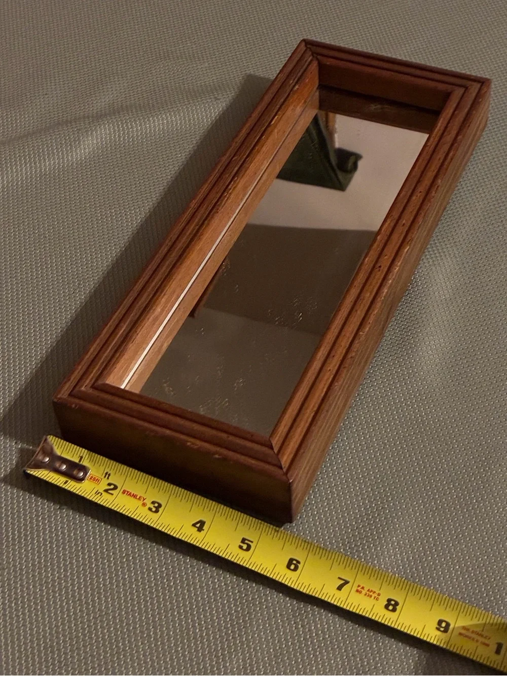 Pair of Vintage Wooden Framed Mirrors